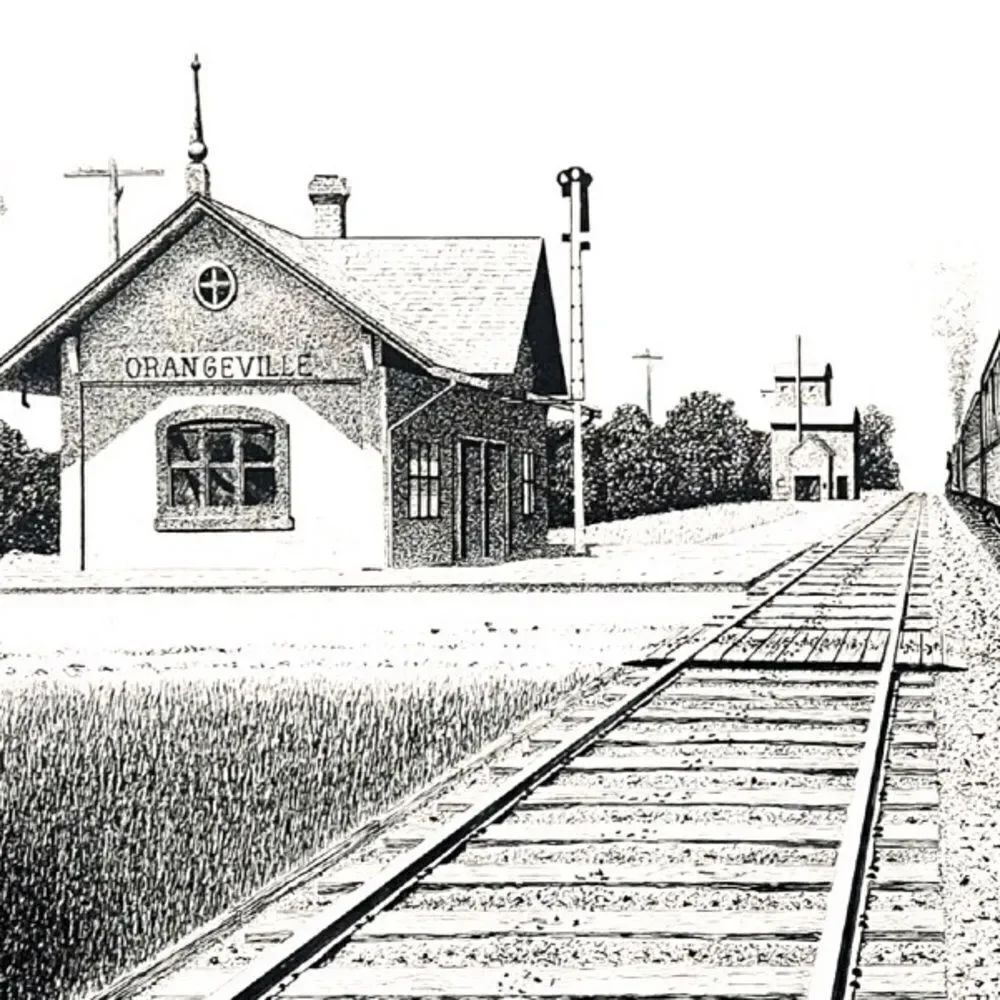 Orangeville Train Station Prints - Picture 3 of 6